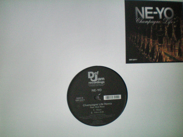 Ne-Yo : Champagne Life (12", Promo)