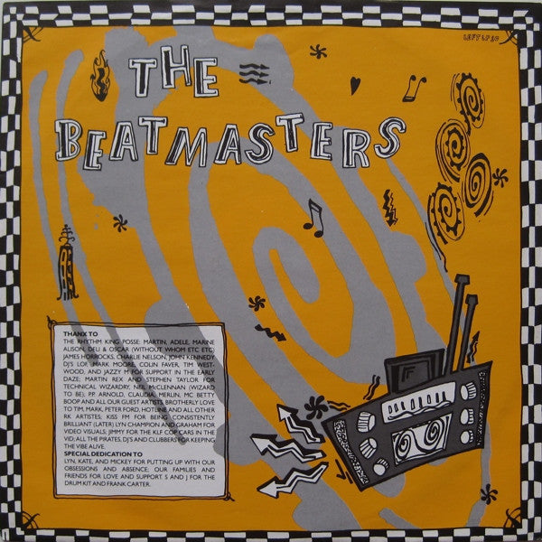 The Beatmasters : Anywayawanna (LP, Album)