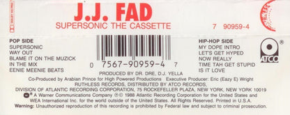 J.J. Fad : Supersonic (The Cassette) (Cass, Album, SR,)