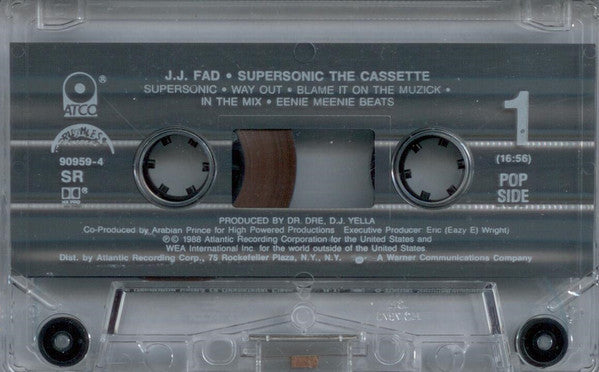 J.J. Fad : Supersonic (The Cassette) (Cass, Album, SR,)