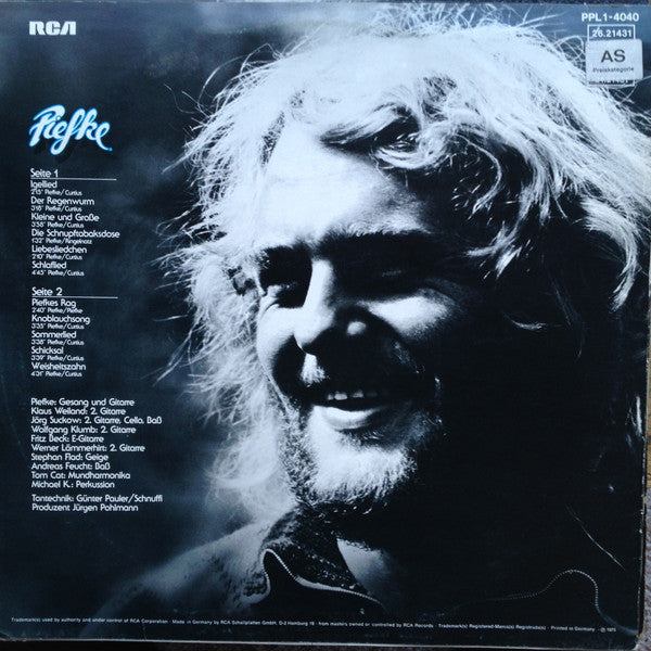 Piefke (2) : Piefke (LP, Album)