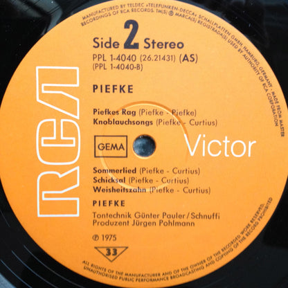 Piefke (2) : Piefke (LP, Album)