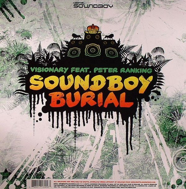 Benny Page / Visionary Feat. Peter Ranking : Turn Down The Lights / Soundboy Burial (12")