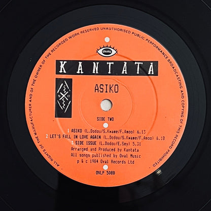 Kantata : Asiko (LP, Album)