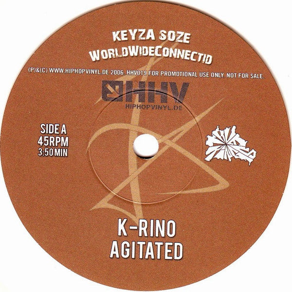 Keyza Soze : Worldwideconnectid (7", Single, Ltd, Promo, Cle)