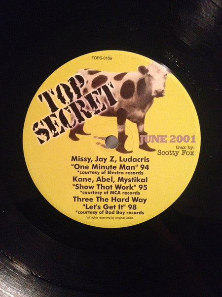 Various : Top Secret June 2001 (12", Comp)