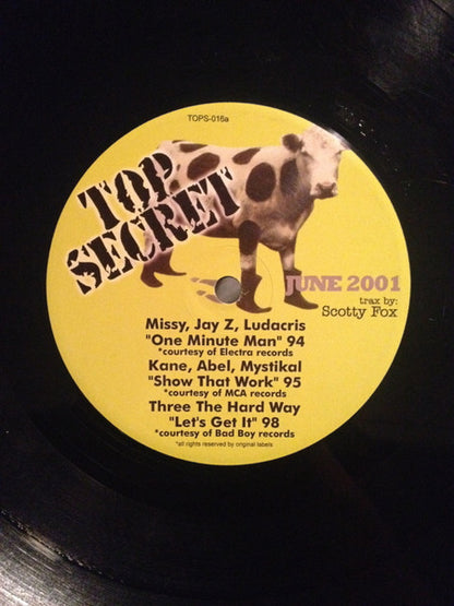 Various : Top Secret June 2001 (12", Comp)