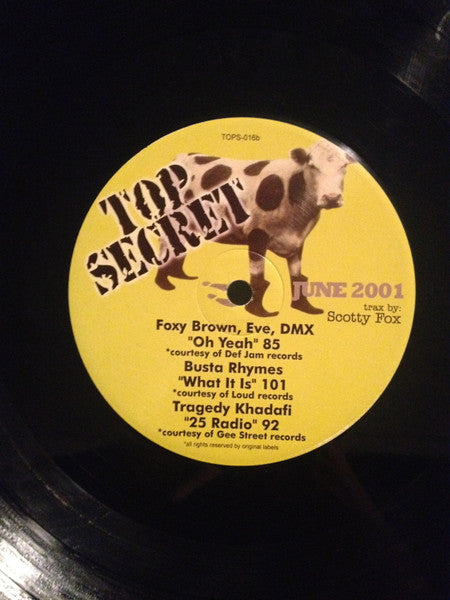 Various : Top Secret June 2001 (12", Comp)