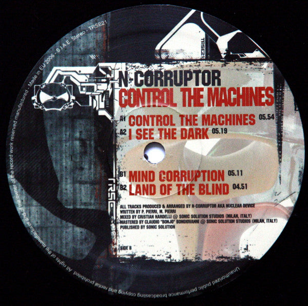 N-Corruptor : Control The Machines (12")