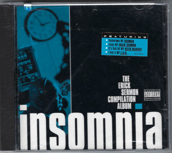 Various : Insomnia - The Erick Sermon Compilation Album (CD, Album, Comp)