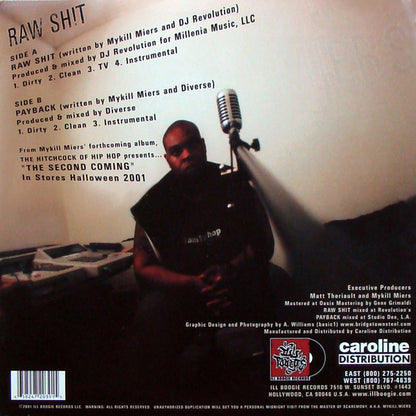 Mykill Miers : Raw Shit (12")