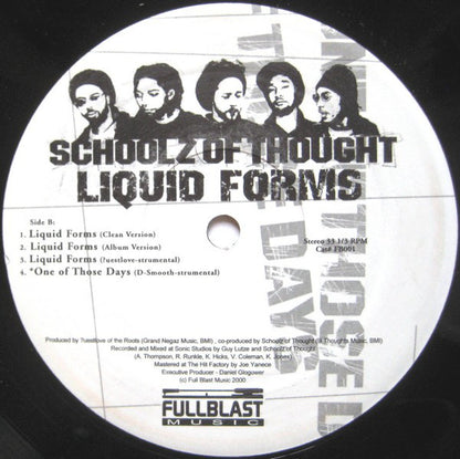 Schoolz Of Thought : One Of Those Days (12")