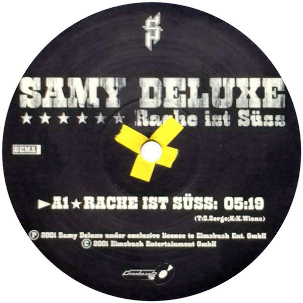 Samy Deluxe : Rache Ist Süss (12")