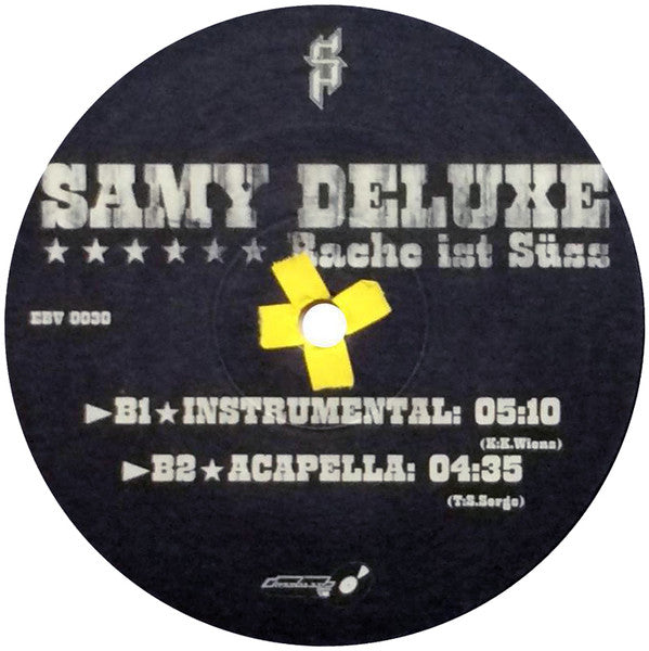 Samy Deluxe : Rache Ist Süss (12")