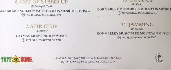 Bob Marley & The Wailers : Legend (The Best Of Bob Marley And The Wailers) (CD, Comp, RE, RM)