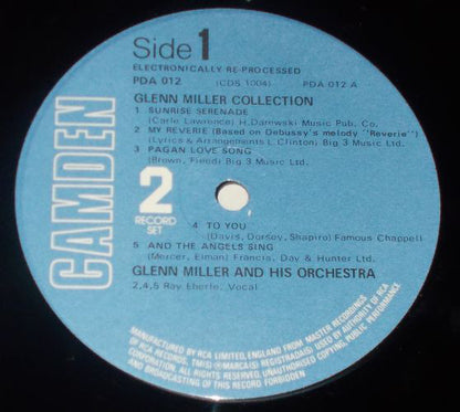 Glenn Miller And His Orchestra : The Glenn Miller Collection (2xLP, Comp)