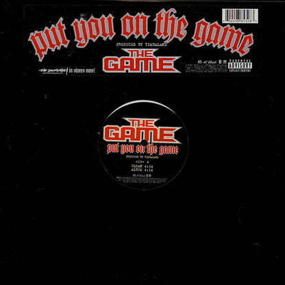 The Game (2) : Put You On The Game (12")