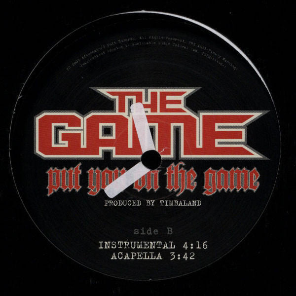 The Game (2) : Put You On The Game (12")