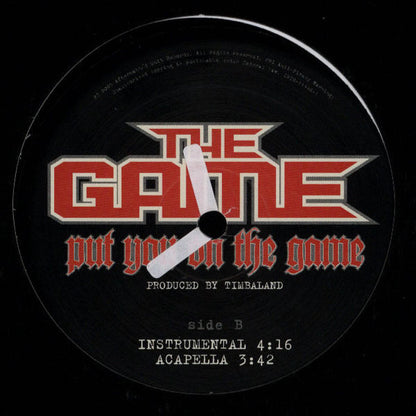 The Game (2) : Put You On The Game (12")
