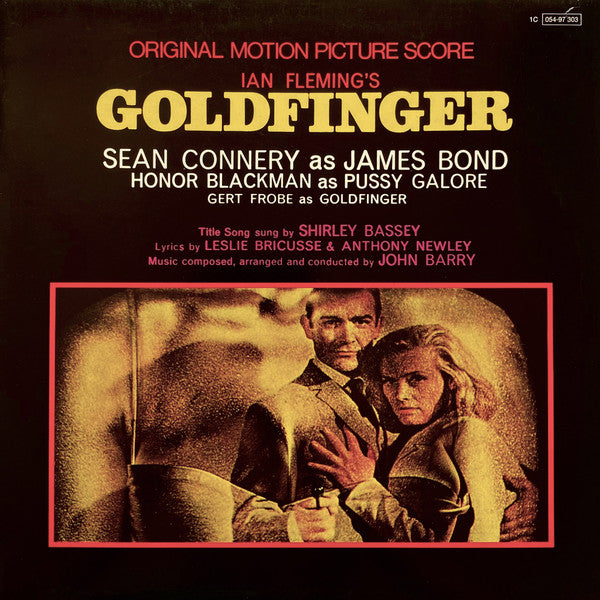 John Barry : Goldfinger (Original Motion Picture Score) (LP, Album, RE)