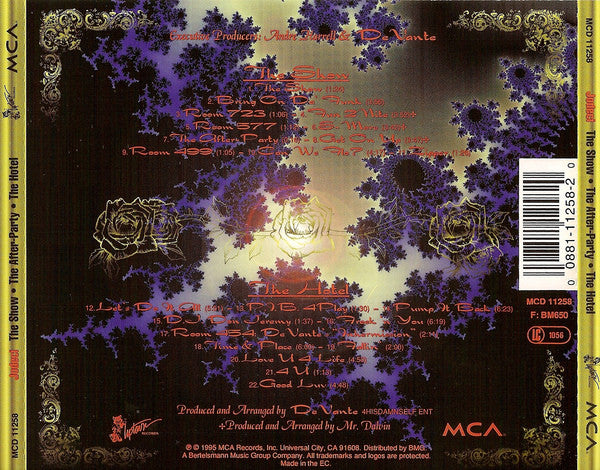 Jodeci : The Show - The After-Party - The Hotel (CD, Album)