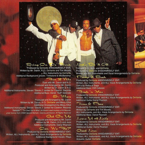 Jodeci : The Show - The After-Party - The Hotel (CD, Album)