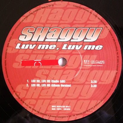 Shaggy : Luv Me, Luv Me (12")