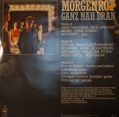 Morgenrot : Ganz Nah Dran (LP, Album)