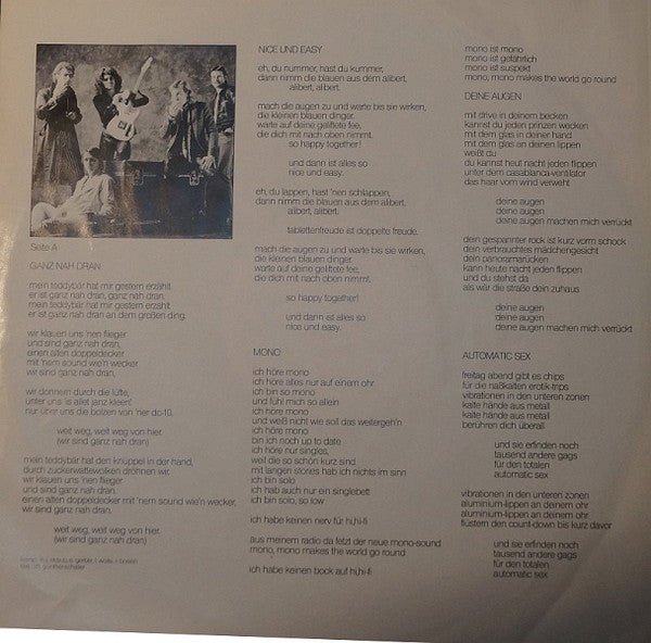 Morgenrot : Ganz Nah Dran (LP, Album)
