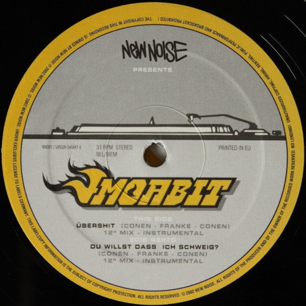 Moabit : Übershit/Du Willst Dass Ich Schweig? (12")