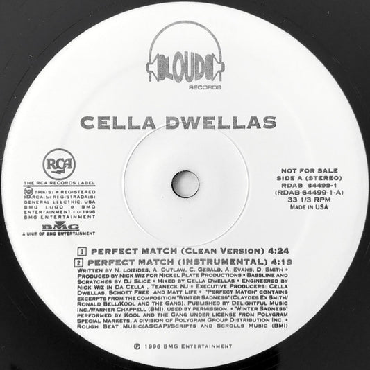 Cella Dwellas : Perfect Match / Good Dwellas (Part 2) (12", Promo)