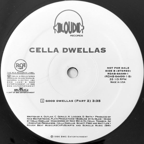 Cella Dwellas : Perfect Match / Good Dwellas (Part 2) (12", Promo)