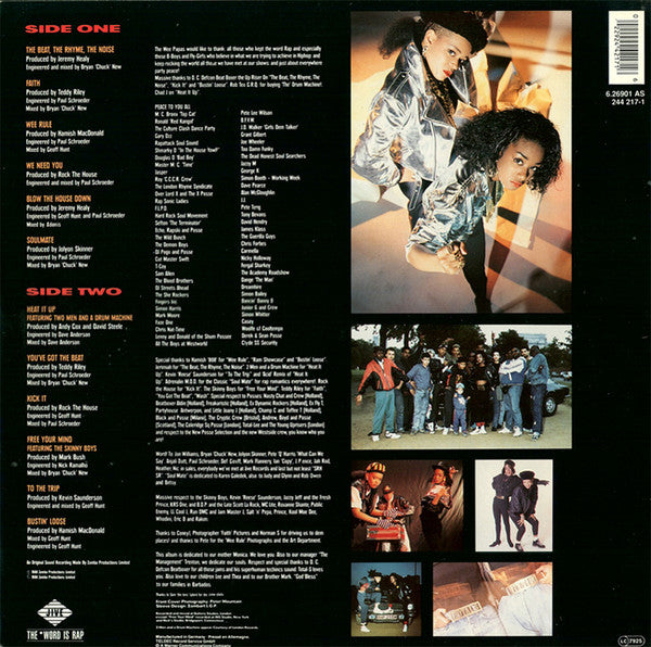 Wee Papa Girl Rappers : The Beat, The Rhyme, The Noise (LP, Album)
